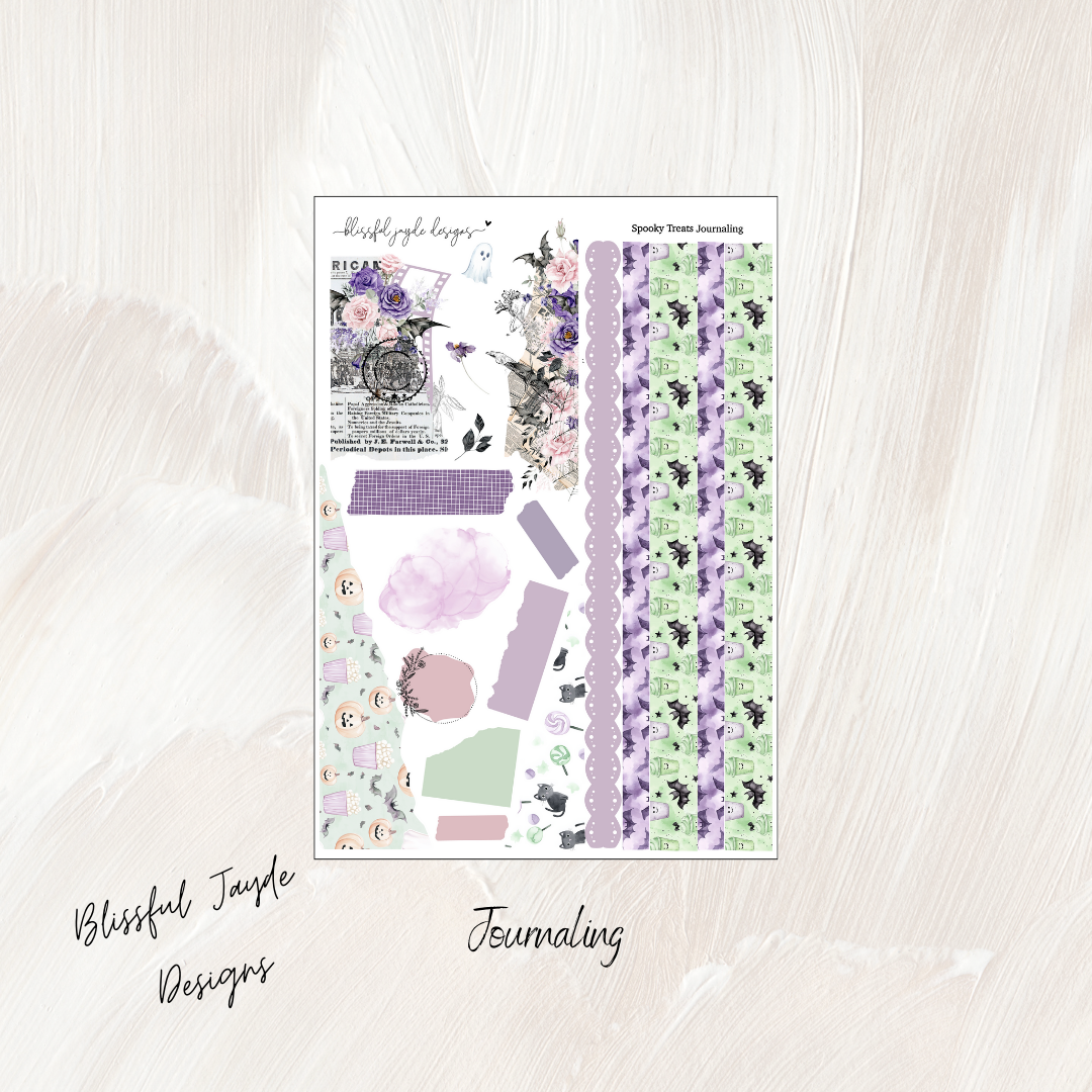 Spooky Treats Journaling Kit