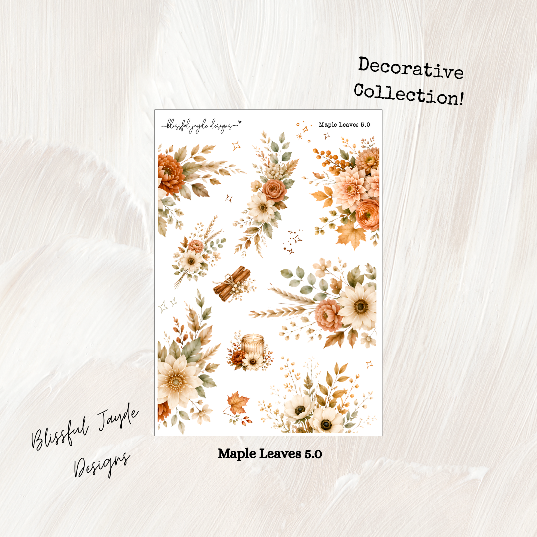 Maple Leaves Decorative Collection