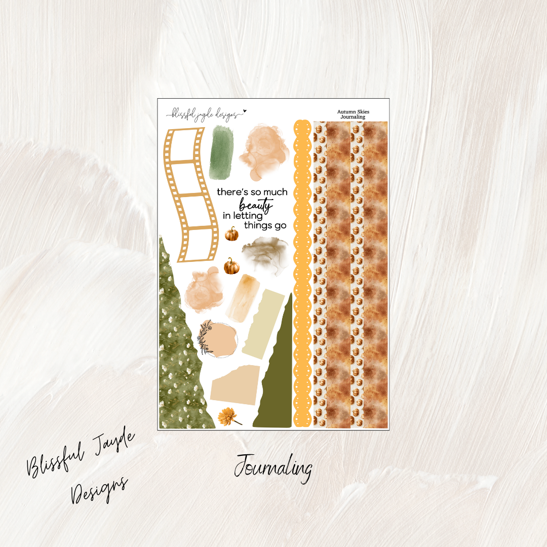 Autumn Skies Journaling Kit
