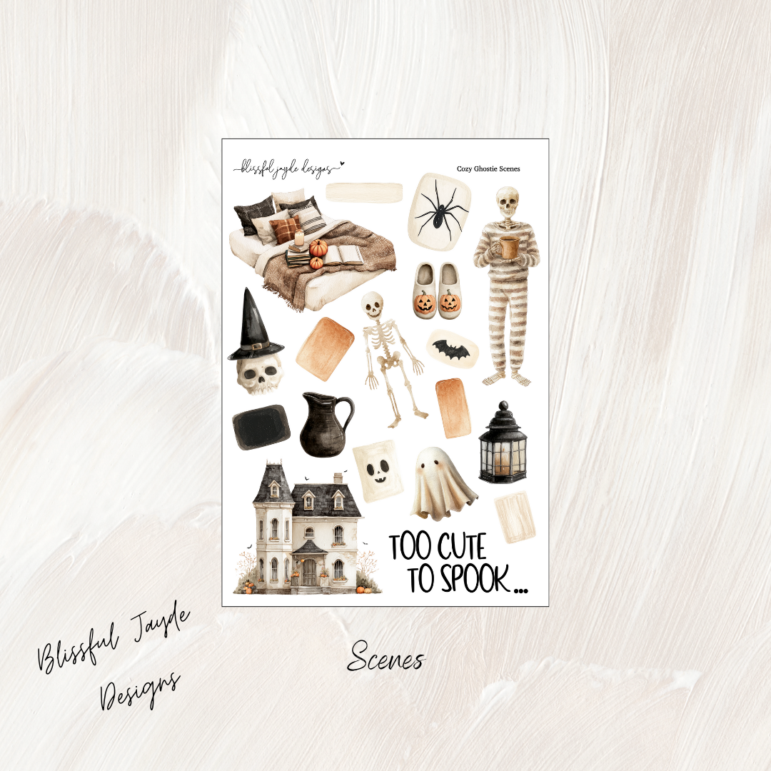 Cozy Ghostie Journaling Kit
