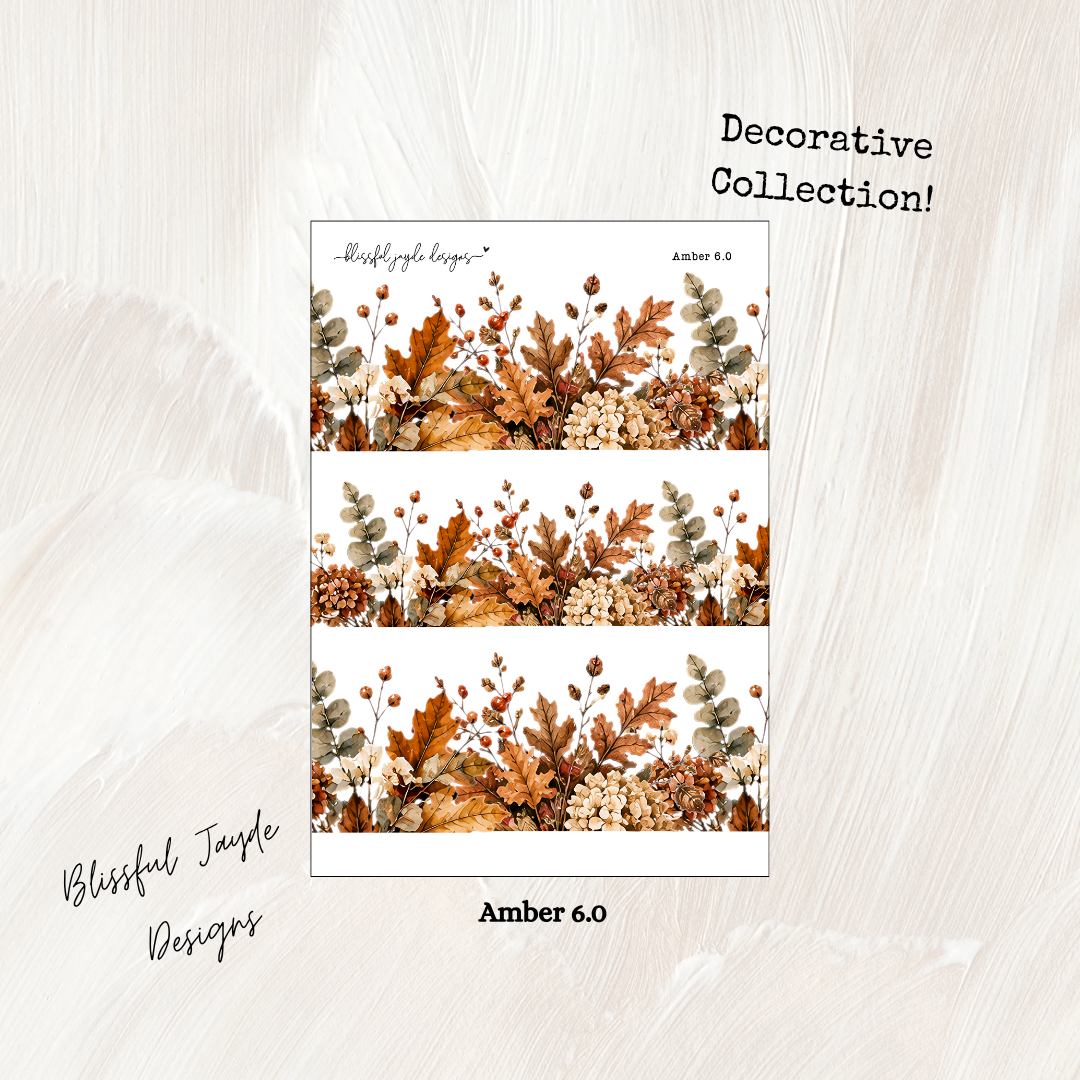 Amber Decorative Collection