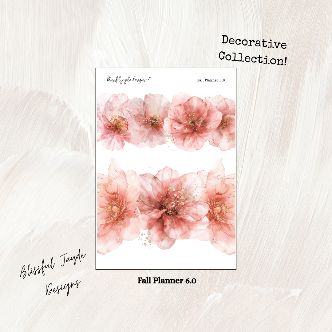 Fall Planner Decorative Collection