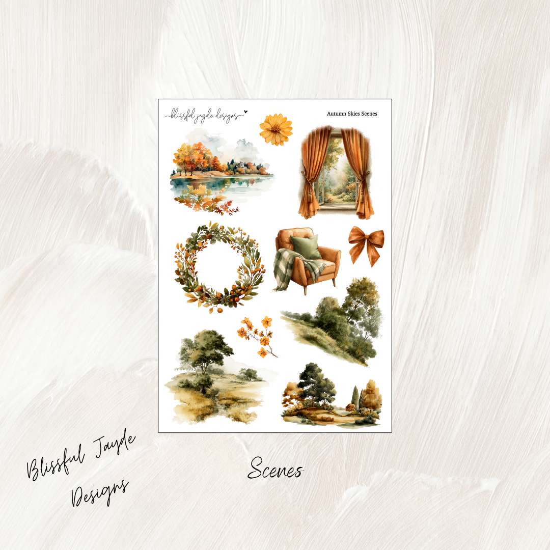 Autumn Skies Journaling Kit