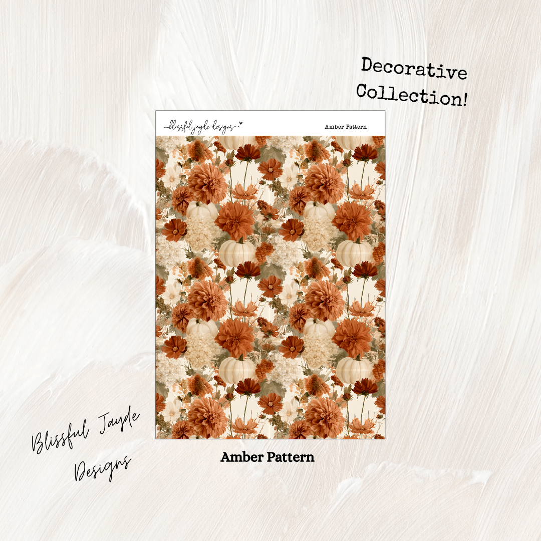 Amber Decorative Collection