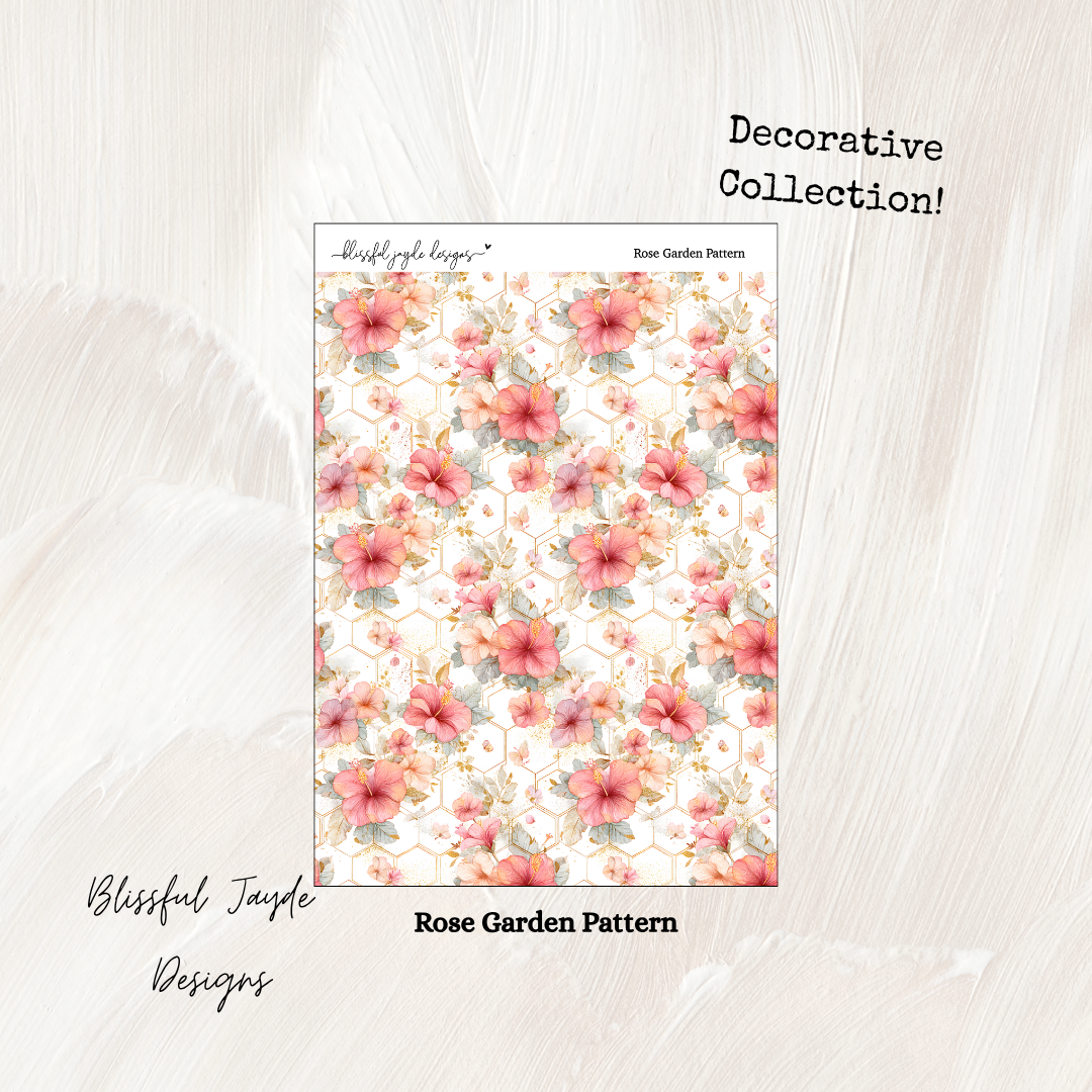Rose Garden Decorative Collection