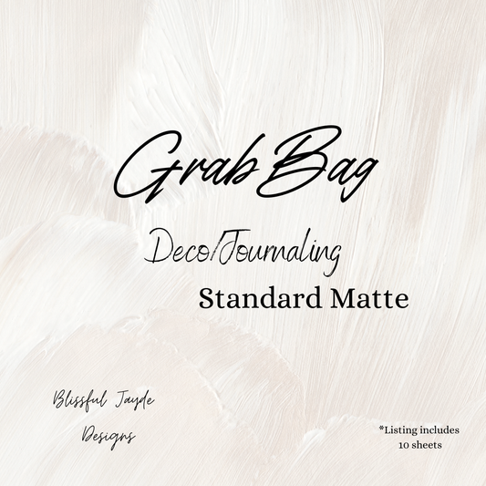 Grab Bags - Standard Matte