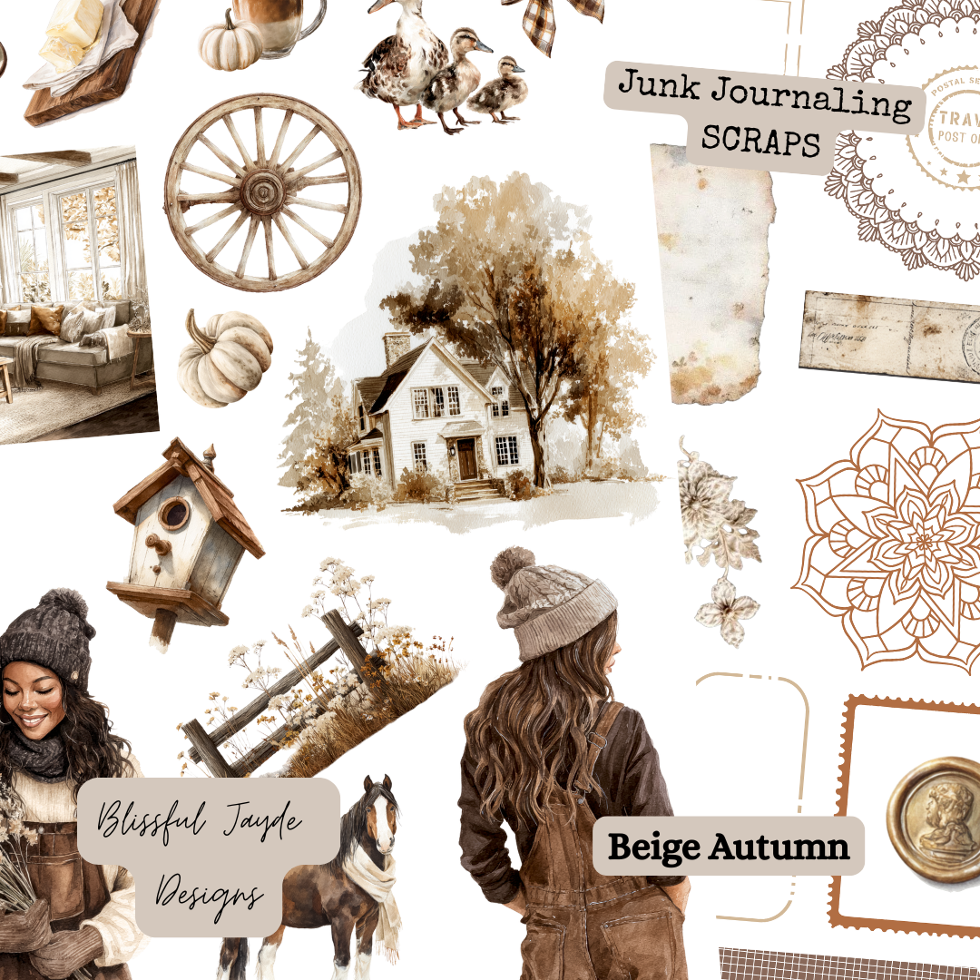 Grab SCRAPS - Beige Autumn