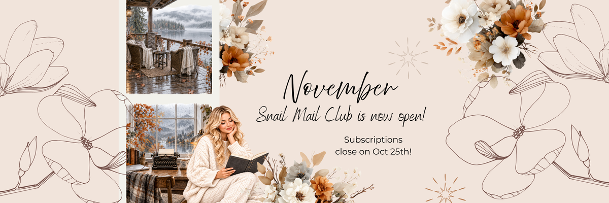 Mystery Snail Mail Sub – Blissful Jayde Designs