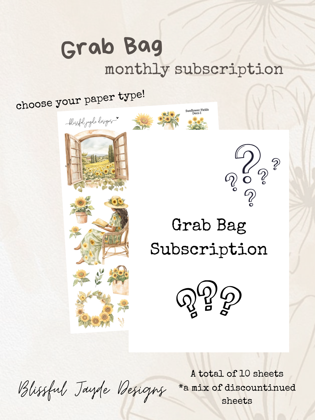 Grab Bag Monthly Subscription