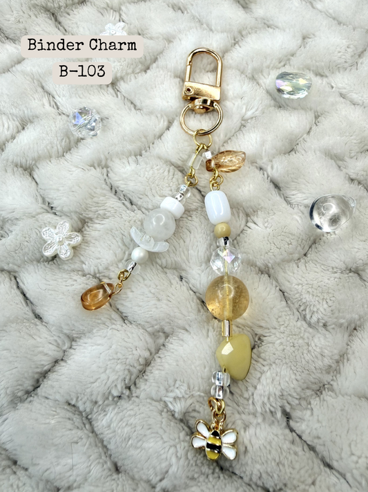 Bee Binder Charm: B-103