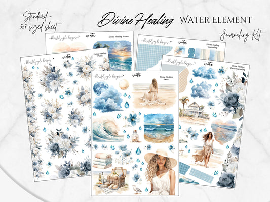 Divine Healing Journaling Kit - (Water Element)