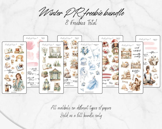 Winter PR Team Freebie Bundle